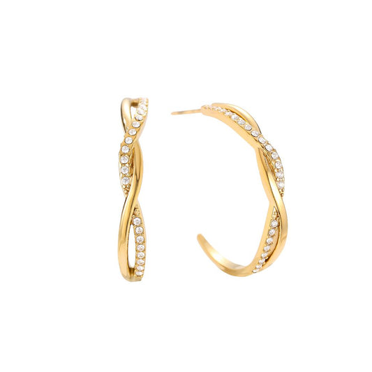 Forever Entwined Hoops