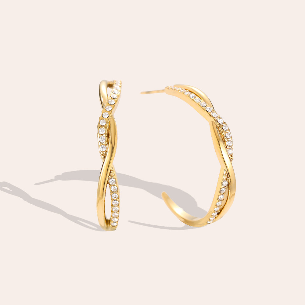 Forever Entwined Hoops