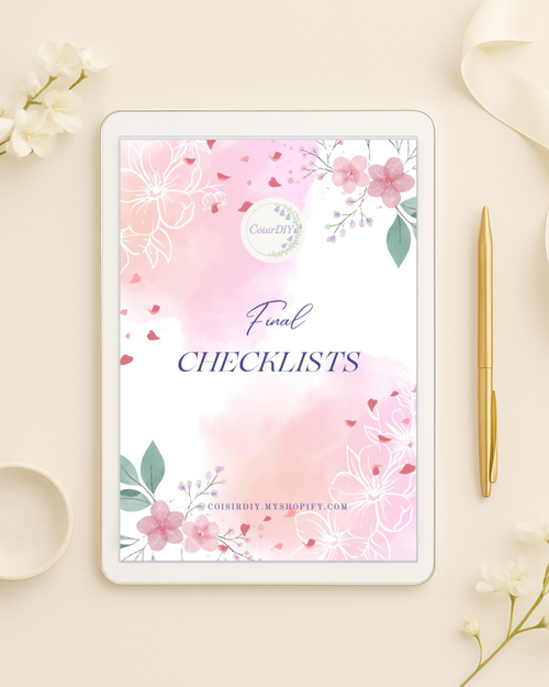 The Bridal Series by The Bridal Ledger: Final Checklists